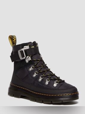 NIB Dr.Marten Combs Tech Quilted Boots Black M6/W7